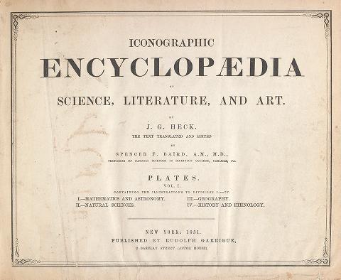 Geography & Planography - Iconographic Encyclopædia of Science, Literature,  and Art