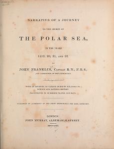 Narrative of a journey to the shores of the polar sea, in the years