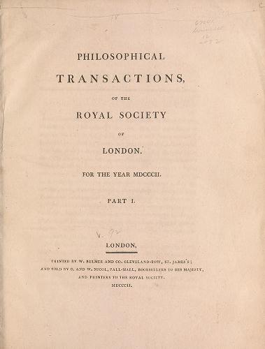 127 Part A XXIV Vol . Philosophical Transactions Of The Royal Society ...