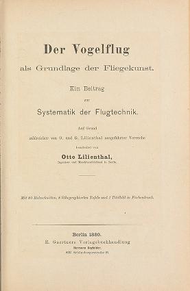 Der Vogelflug Als Grundlage Der Fliegekunst - 