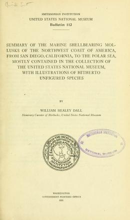 Bulletin - United States National Museum. Science. 112 TnsriTED