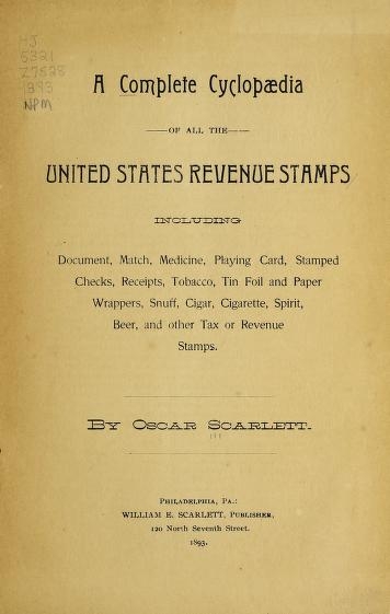 Revenue stamps of the United States - Wikipedia