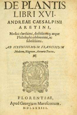 De plantis libri XVI