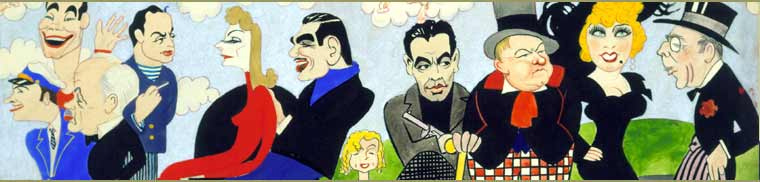 Celebrity Caricature- Selections from the Smithsonian Institution Libraries