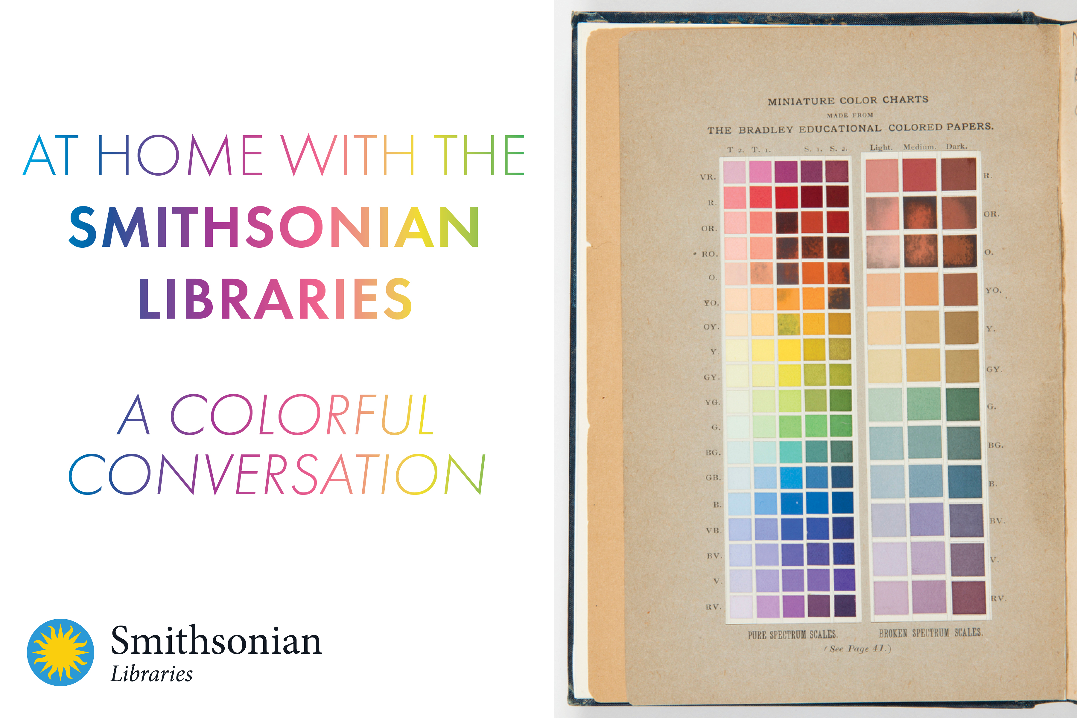 At Home with the Smithsonian Libraries: A Colorful Conversation