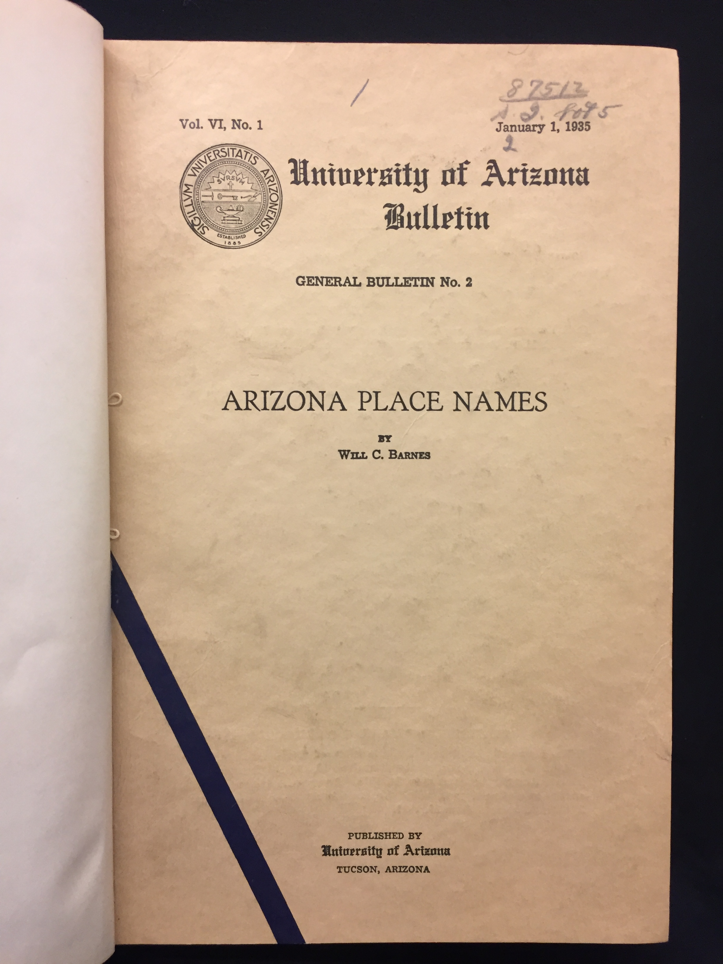 Arizona Place Names