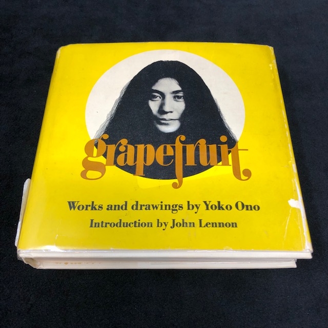 Grapefruit: A Book of Instruction and Drawings by Yoko Ono – take