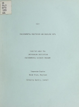 Cover of 1977 environmental monitoring and baseline data