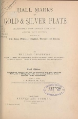 Cover of Hall marks on gold & silver plate,