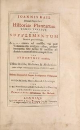 Cover of Historia plantarum