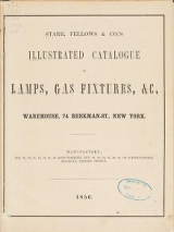 Cover of Illustrated catalogue of lamps, gas fixtures, &c