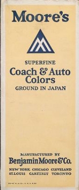 Cover of Moore's superfine coach & auto colors  ground in Japan