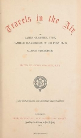 Cover of Travels in the air.