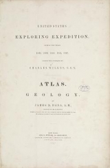 United States Exploring Expedition. During the year 1838, 1839, 1840, 1841, 1842. v.10 Atlas (1849)