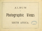Cover of Album of photographic views of South Africa