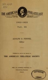 Cover of The American philatelist