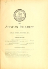 Cover of The American philatelist