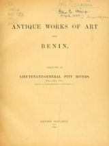 Cover of Antique works of art from Benin