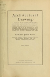 Cover of Architectural drawing