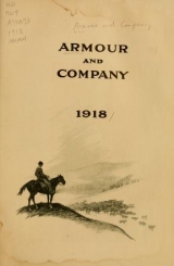 Cover of Armour and Company, 1918
