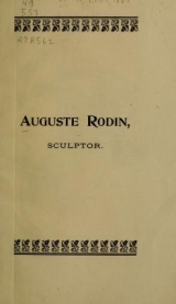 Cover of Auguste Rodin, sculptor