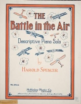 Cover of The battle in the air