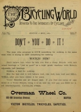 Cover of The bicycling world