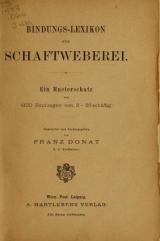 Cover of Bindungs-Lexikon für Schaftweberei