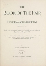 Cover of The book of the fair v. 1