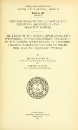 Cover of Bulletin - United States National Museum