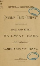 Cover of Cambria Iron Company