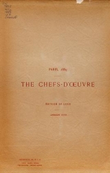 Cover of Chefs-d'oeuvre de l'Exposition universelle de Paris, 1889 v.7