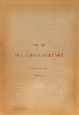 Cover of Chefs-d'oeuvre de l'Exposition universelle de Paris, 1889 v.5