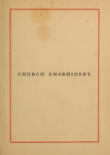 Cover of Church embroidery
