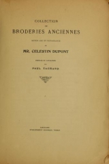 Cover of Collection de broderies anciennes