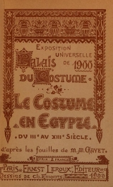 Cover of Le costume en Egypte