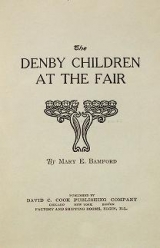 Cover of The Denby children at the fair