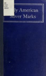 Cover of Early American silver marks