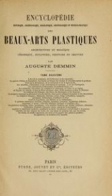 Cover of Encyclopédie historique, archéologique, biographique, chronologique et monogrammatique des beaux-arts plastiques