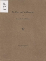 Cover of Etchings and lithographs by James McNeill Whistler from the collection of Bryan Lathrop