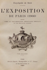 Cover of L'Exposition de Paris (1900) t. 2