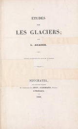 Cover of Études sur les glaciers
