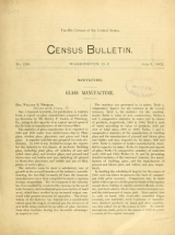 Cover of Glass manufacture