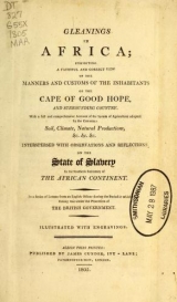 Cover of Gleanings in Africa