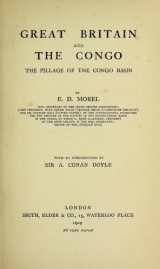 Cover of Great Britain and the Congo