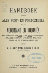 Cover of Handboek over alle post- en portozegels van Nederland en Koloniën