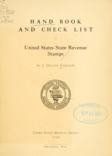 Cover of Hand book and check list of United States state revenue stamps