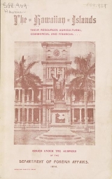 Cover of The Hawaiian Islands, their resources, agricultural, commercial and financial