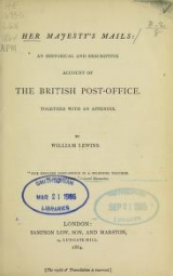 Cover of Her Majesty's mails