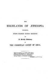 Cover of The highlands of Ethiopia